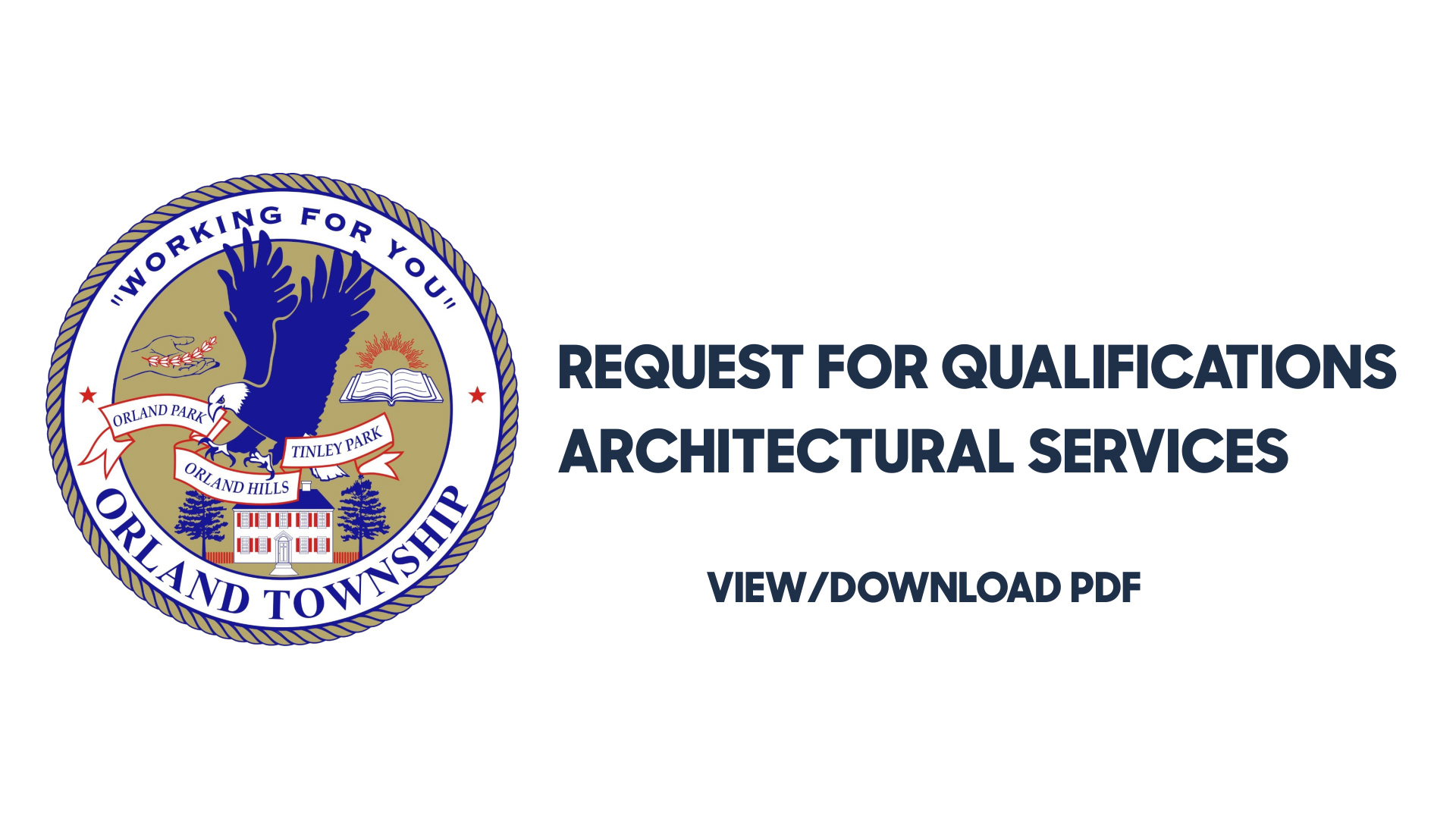 REQUEST FOR QUALIFICATIONS ARCHITECTURAL SERVICES
