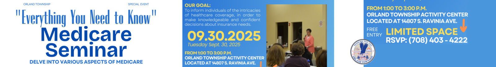 Orland Township Medicare Seminar
